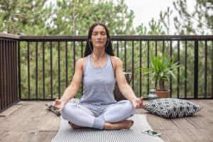 Balcony Meditation Space